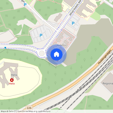 Studentvägen, Huddinge