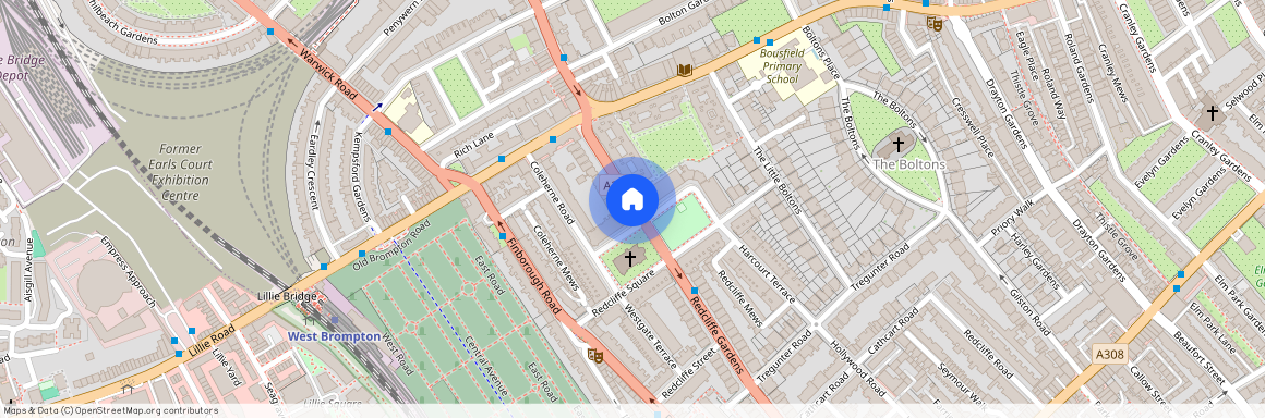 Redcliffe Square, Chelsea