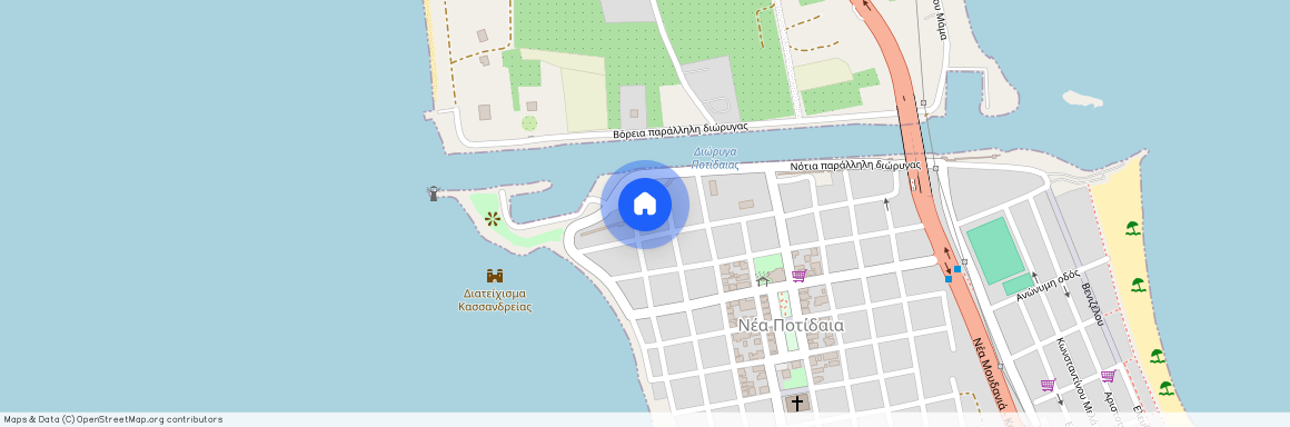 Χαλκιδική, Μουδανιά, Νέα Ποτίδαια, Νέα Ποτίδαια (Μουδανιά)