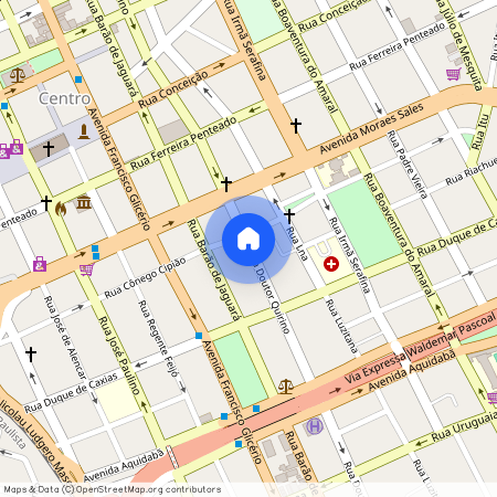 Rua Doutor Quirino, 1101, Campinas, Campinas - SP, 13015-081, Brazil
