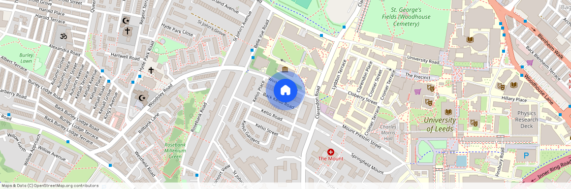 Flat 1, 158 Woodsley Road, LS2 9LZ