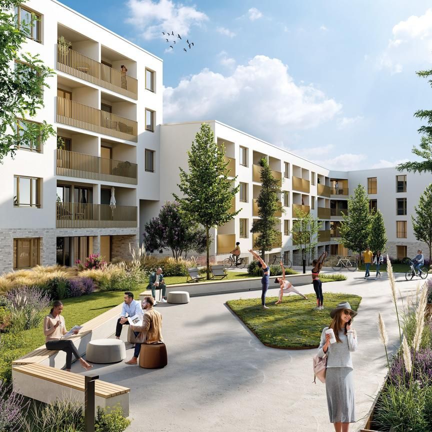 Nachhaltig wohnen in Top-Lage: Neubau zur Miete ab Juli 2026! Wohnung 1.23 - Foto 1