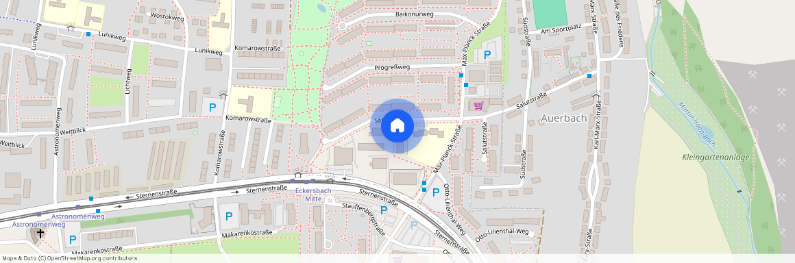 6. Etage, Salutstraße 6, Eckersbach E5-1, Zwickau