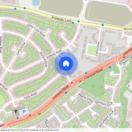 Lyme Cross Road, Liverpool, Merseyside, L36