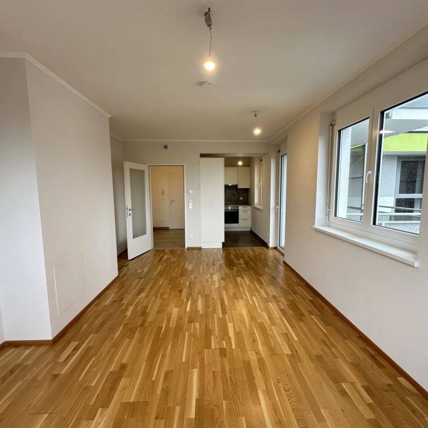 Hochwertige 2-Zimmer Wohnung mit großem Balkon nahe S-Bahn und Schwechat Zentrum! GEMEINSCHAFTLICHE DACHTERRASSE! - Photo 1