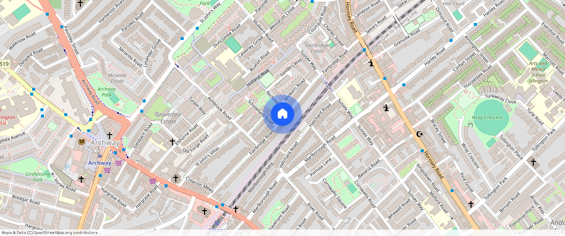 Fairbridge Road, Archway, N19