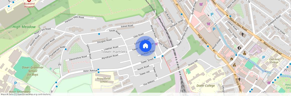 Tower Hamlets Street, CT17 0DX, Dover
