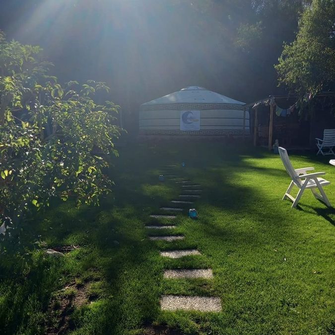 Huis met yurt, bos, kat en tuin zoekt medebewoner - Foto 1