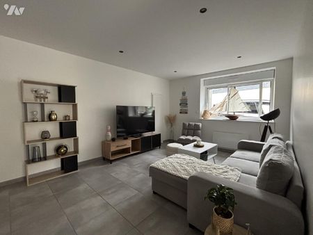 Dans le bourg, Maison neuve offrant 73 m² habitables. Rez-de-chaussée : salon-séjour-cuisine am... - Photo 3