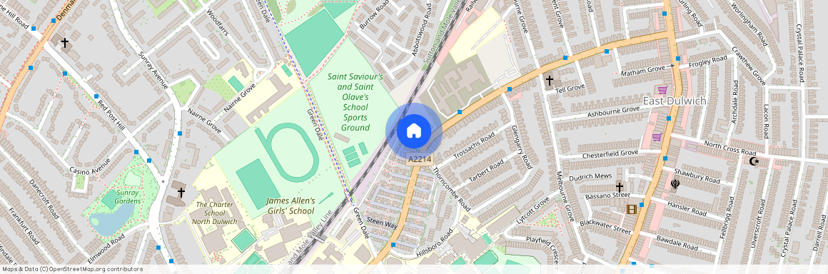 St Barnabas Close, East Dulwich, London, SE22