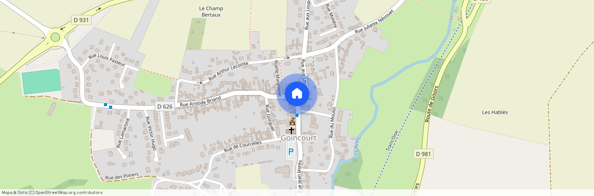 16, rue de St Paul, Goincourt