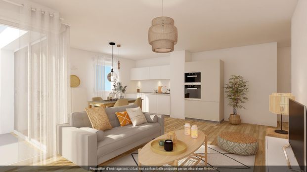 location Appartement T3 DE 66.53m² À CHESSY - Photo 1