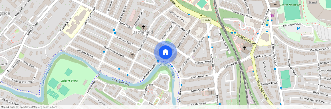 Battlefield Avenue, Flat 3-1, Battlefield, Glasgow, G42 9RJ