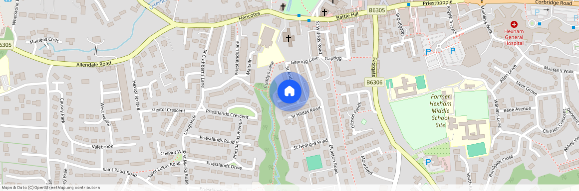 St. Nicholas Road, Hexham, Northumberland, NE46