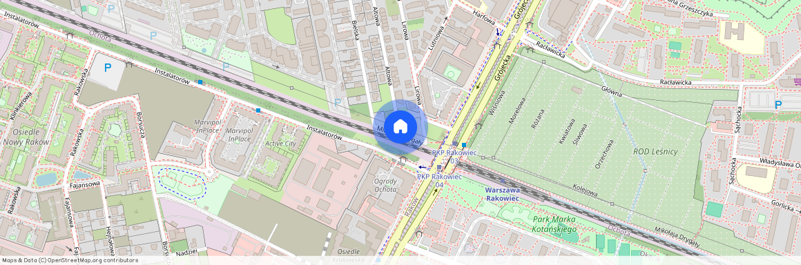ul. Mikołaja Drygały, Szczęśliwice, Ochota, Warszawa, mazowieckie