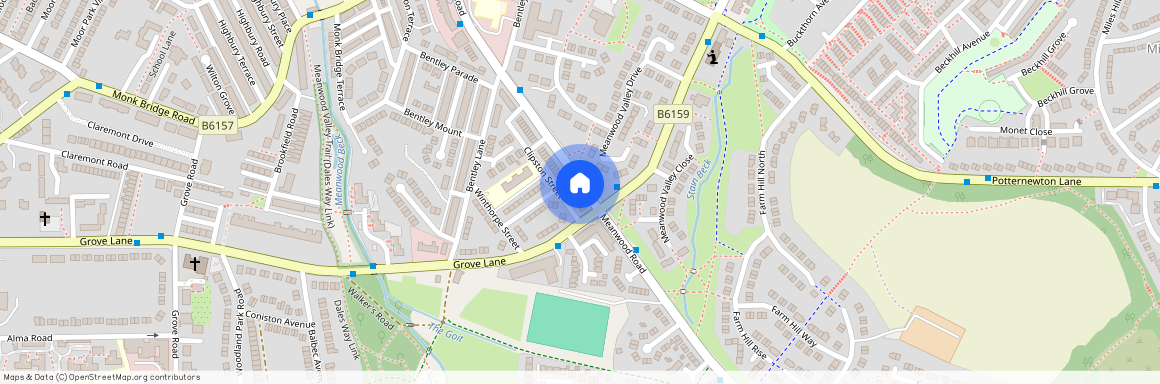 Meanwood Road, Meanwood, Leeds, LS6 4AW