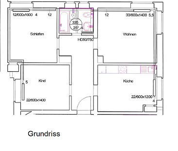 Schöne großzügig geschnittene 3 Raumwohnung im Dachgeschoss plus 500,00 € Gutschrift - Foto 6