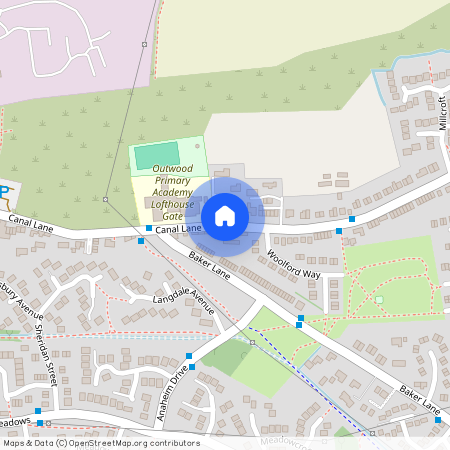 Canal Lane, Wakefield, West Yorkshire, WF3