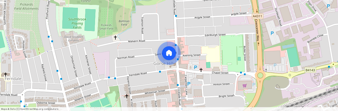 Modern 1 bed flat to rent, St. Paul's Court, Gorse Hill