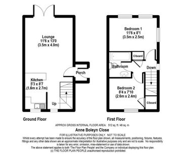 2 bedroom end of terrace house to rent - Photo 1