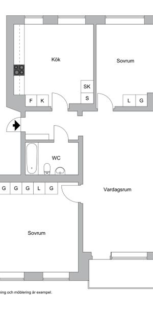 Axgränd 5 A, Linköping - Foto 1