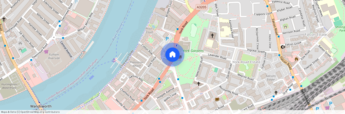 Apartment, York Road, London