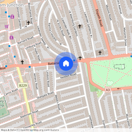 Battersea Rise, London