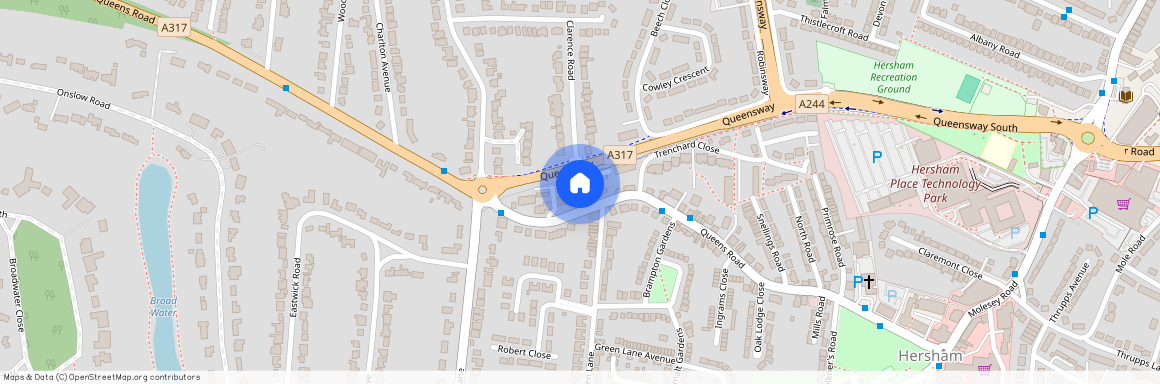 Somerset Close, Hersham, WALTON-ON-THAMES, Surrey, KT12