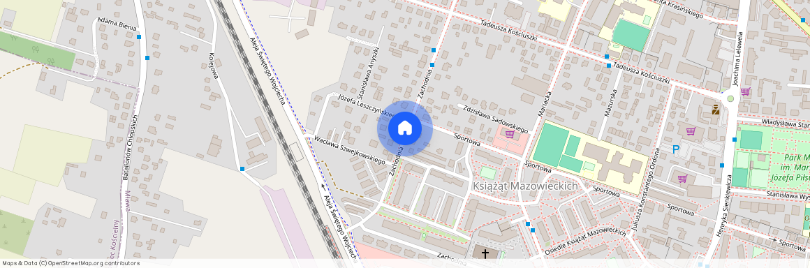 ul. Zachodnia, Mława, mławski, mazowieckie