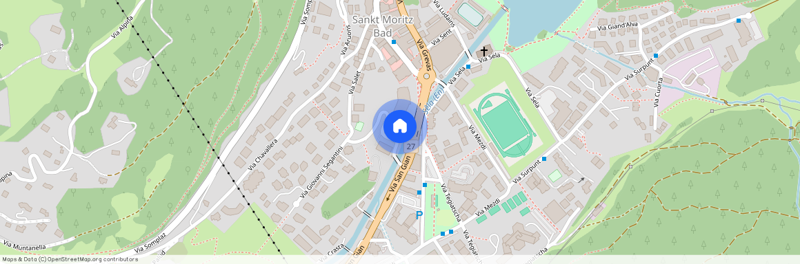 CH-7500 St. Moritz, Via G. Segantini