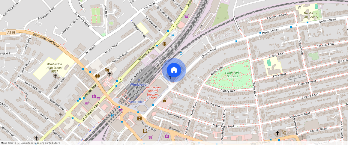 Queens Road, London, SW19