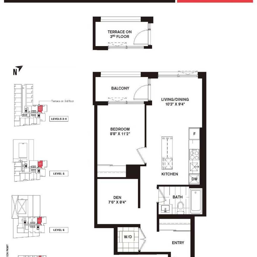 For Lease - 395 Square One Drive Unit# 1702, Mississauga, Ontario - Photo 1