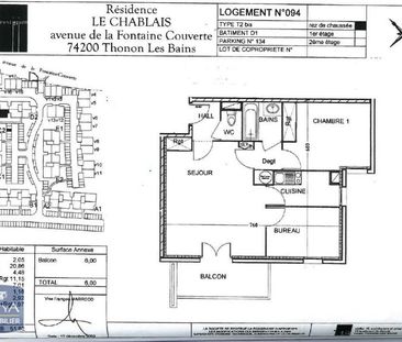 Location Appartement 2 pièces 51m² THONON LES BAINS 74200 - Photo 5