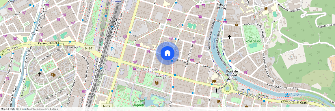 Eixample Nord, - Carrer de la Creu