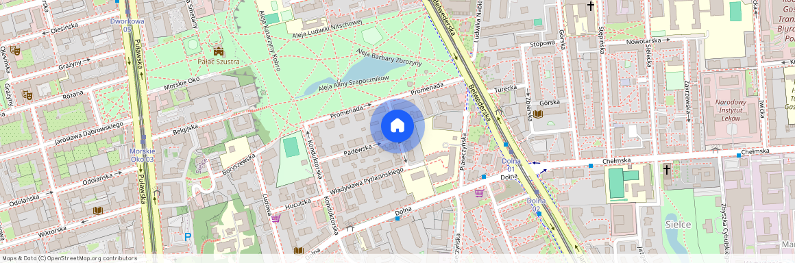 ul. Włoska, Sielce, Mokotów, Warszawa, mazowieckie