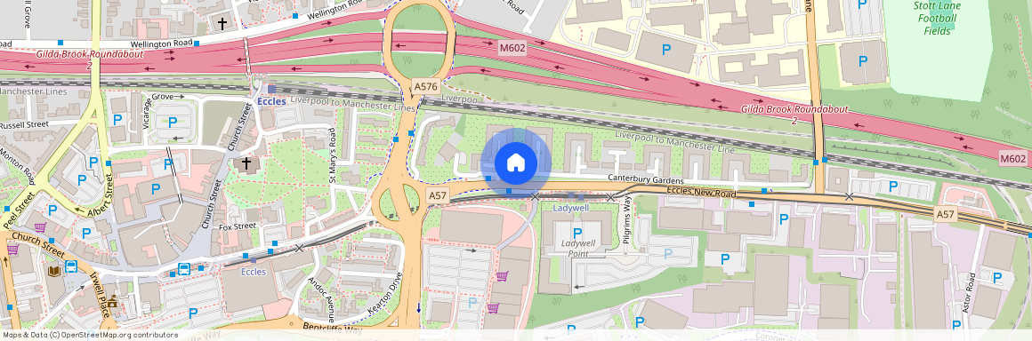 Canterbury Gardens, Salford, Greater Manchester, M5