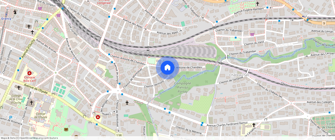 Chemin de Chandieu **, 1006, Lausanne