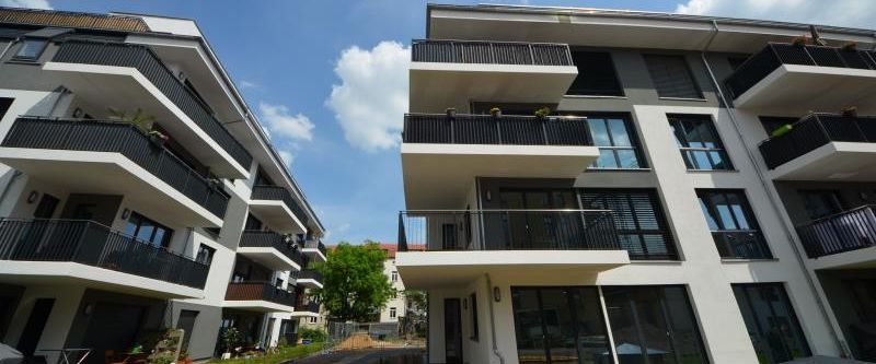 Hochwertige Wohnung im Neubau mit großem Balkon in Stötteritz ! - Foto 1