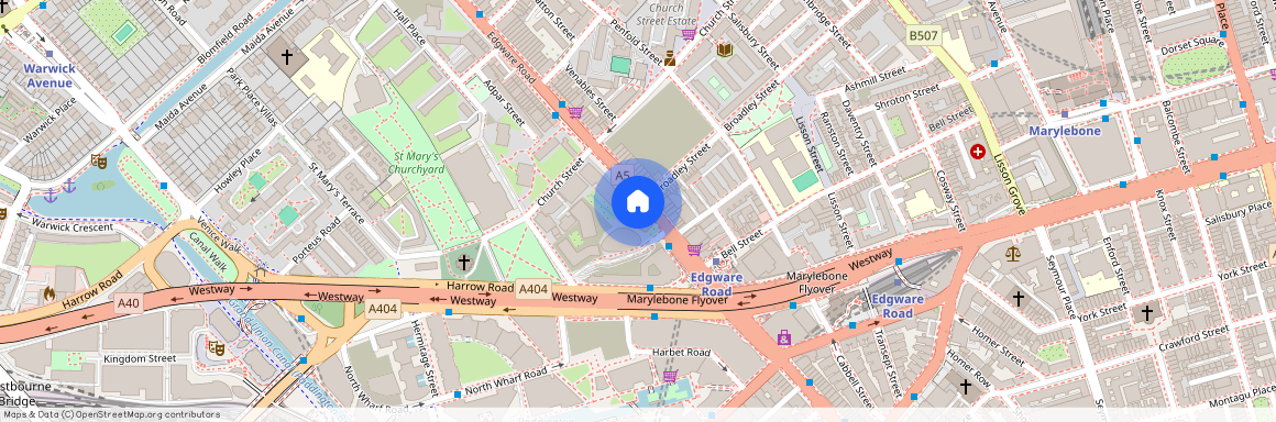 Alchindor Mansions, West End Gate, London, W2