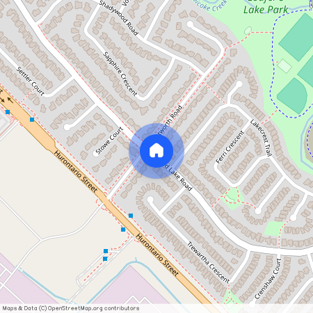 Braidwood Lake Rd near Sandalwood Prkwy, Brampton, Brampton, Peel, L6Z 2V9