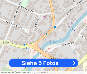 Direkt an der Kinzig - Top geschnittene 2-Zimmer-Wohnung - Foto 1