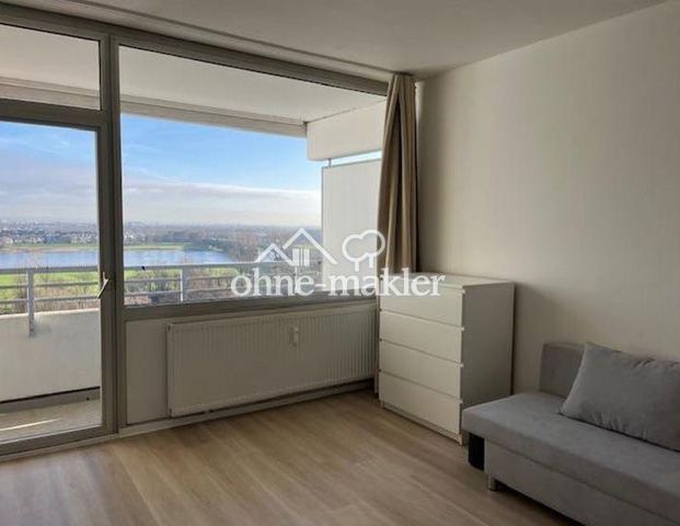 TOP: möbliertes Apartment mit Rheinblick und großem Süd/West Balkon - Foto 1
