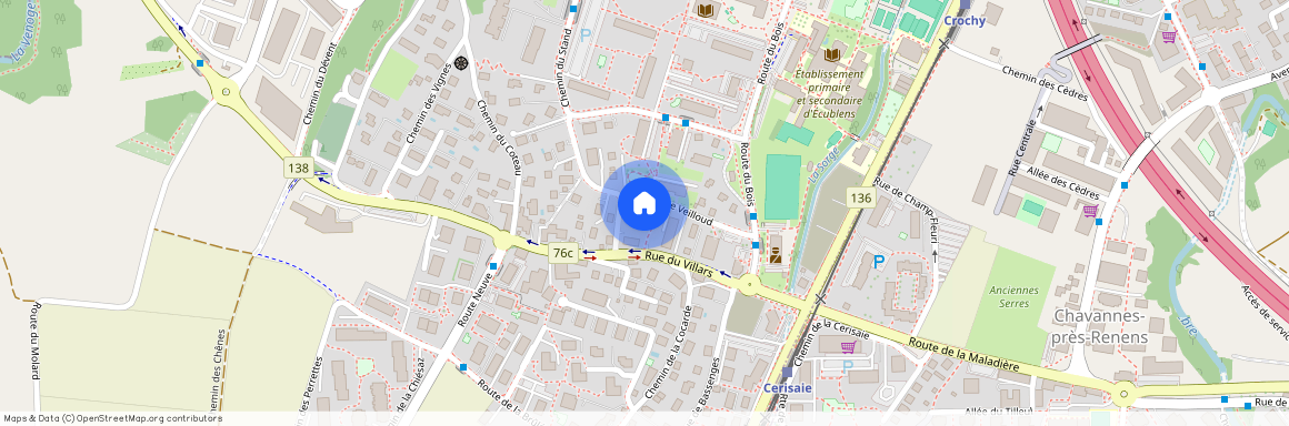1024, Ecublens VD, Chemin de Veilloud, 54