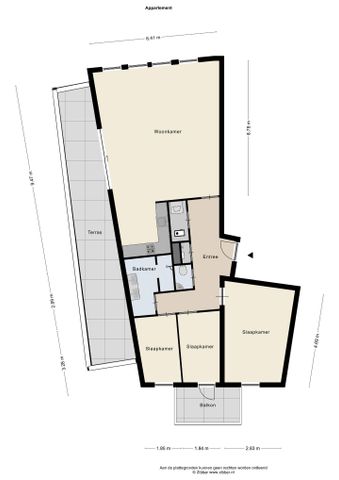 Appartement te huur: Polstraat 73-F8 7411 KX Deventer - Photo 3