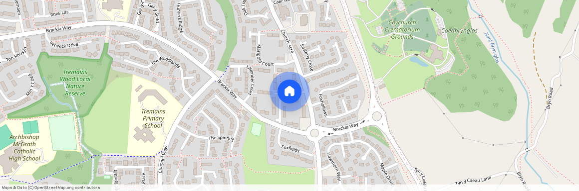 Garden Court, Brackla, CF31