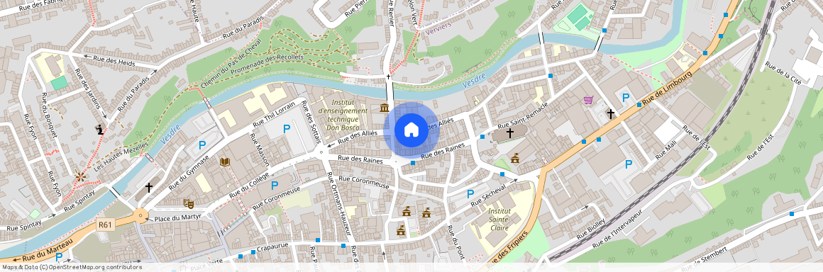 Rue Des Alliés, 41, 4800, Verviers