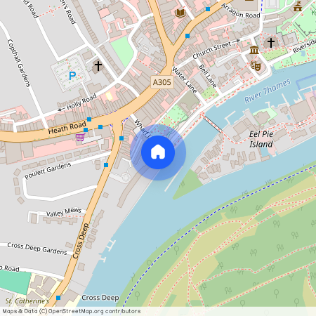 Thames Eyot, Cross Deep, Twickenham, TW1