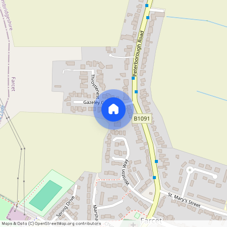 Lawrence Avenue, Farcet, Peterborough, Cambridgeshire, PE7