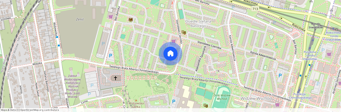 ul. Stanisława Czernika, Widzew Wschód, Widzew, Łódź, łódzkie