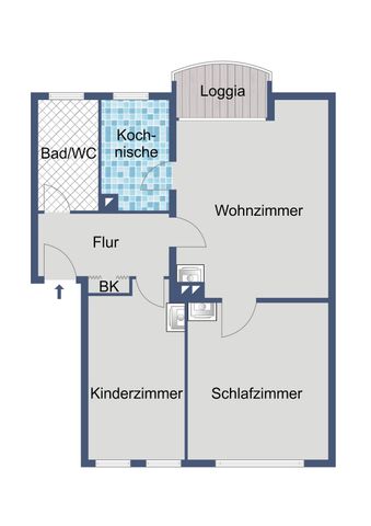 Hier wartet eine gemütliche Wohnung auf neue Mieter - Foto 5